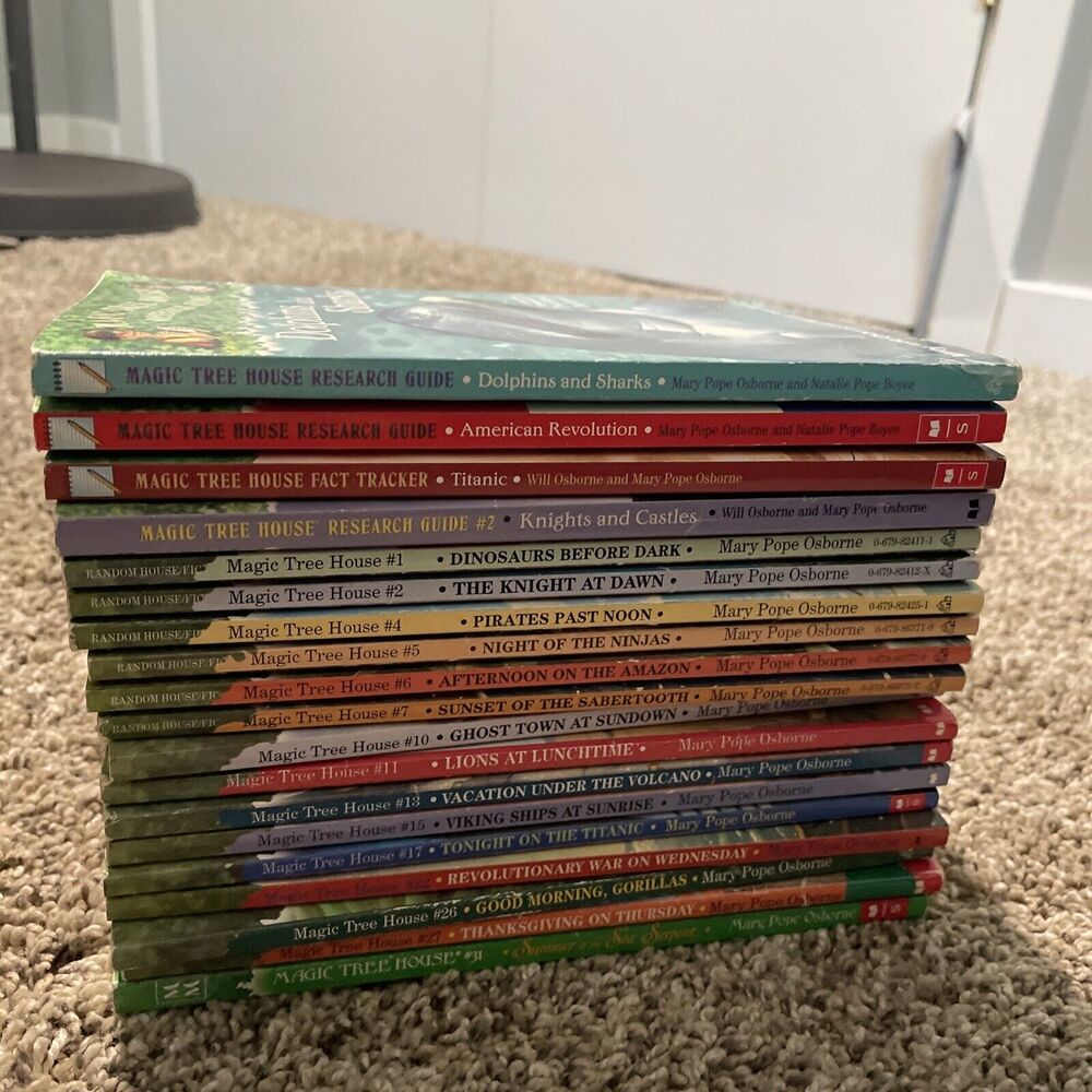 Magic Tree House lot of 19 assorted kids chapter Books complete paperback -GOOD - Picture 2 of 9